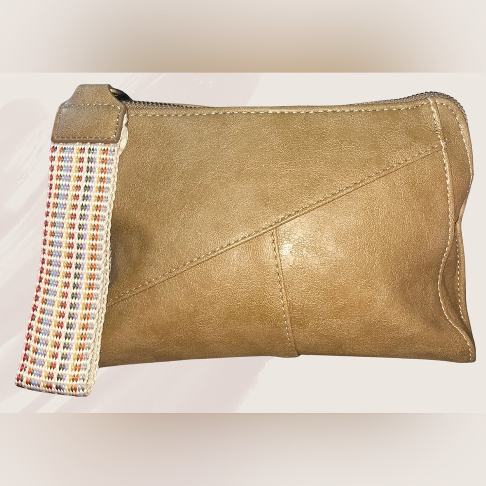 Joy Susan Gigi Clutch with Woven Wristlet Strap, Vintage & Modern Fashion